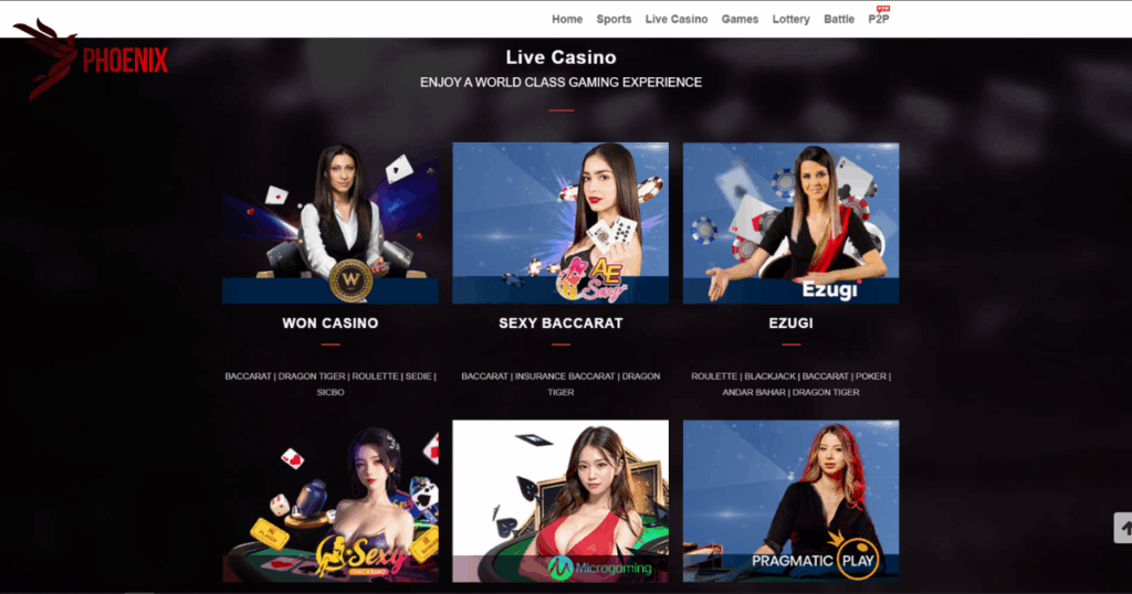 Live casino