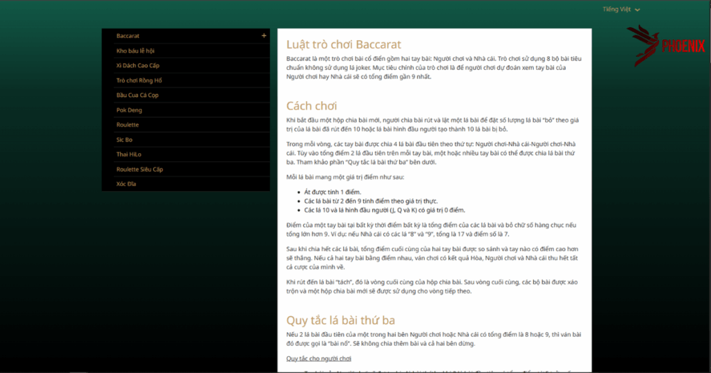 Live casino