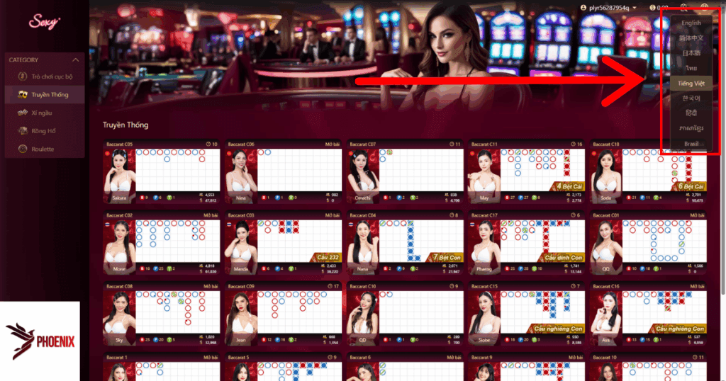 Live casino