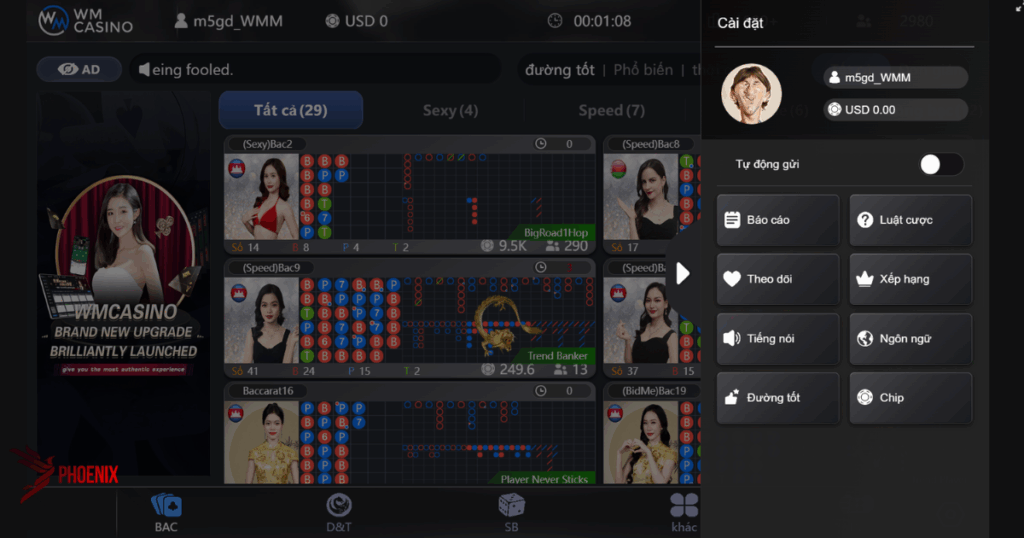 Live casino