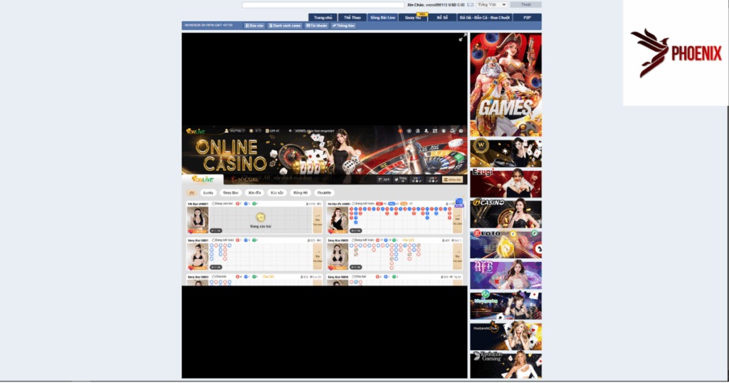 Live casino