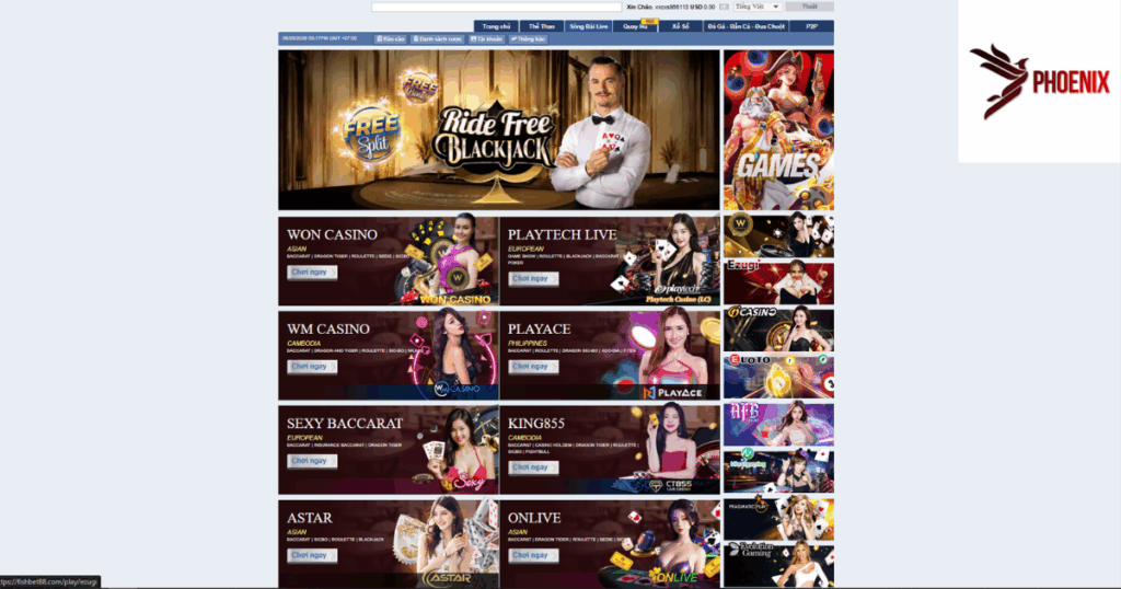 Live casino