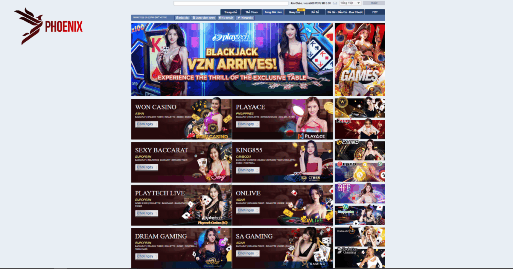 Live casino