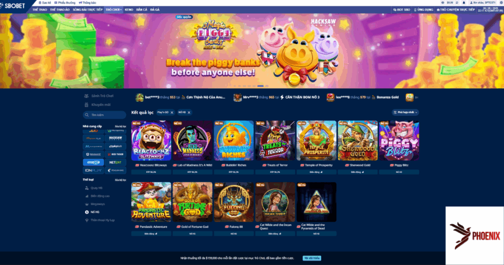 Slot games